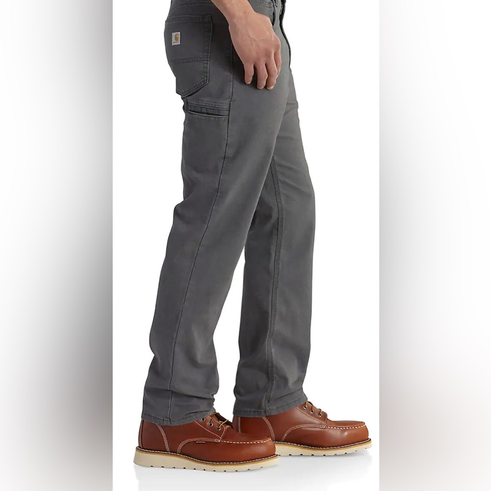 RUGGED FLEX RELAXED FIT CANVAS 5-POCKET WORK PANT